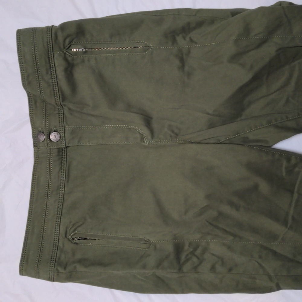 Loft High Waist Leggings Army Green NWT Size 12/31 - Picture 2 of 7